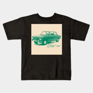 BMW 02 Series / 2002 ---- Classic Car Design Kids T-Shirt